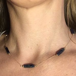 Lapis Lazuli and 14k gold necklace